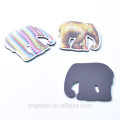 customized elephant shape epoxy magnet ,souvenir fridge magnet